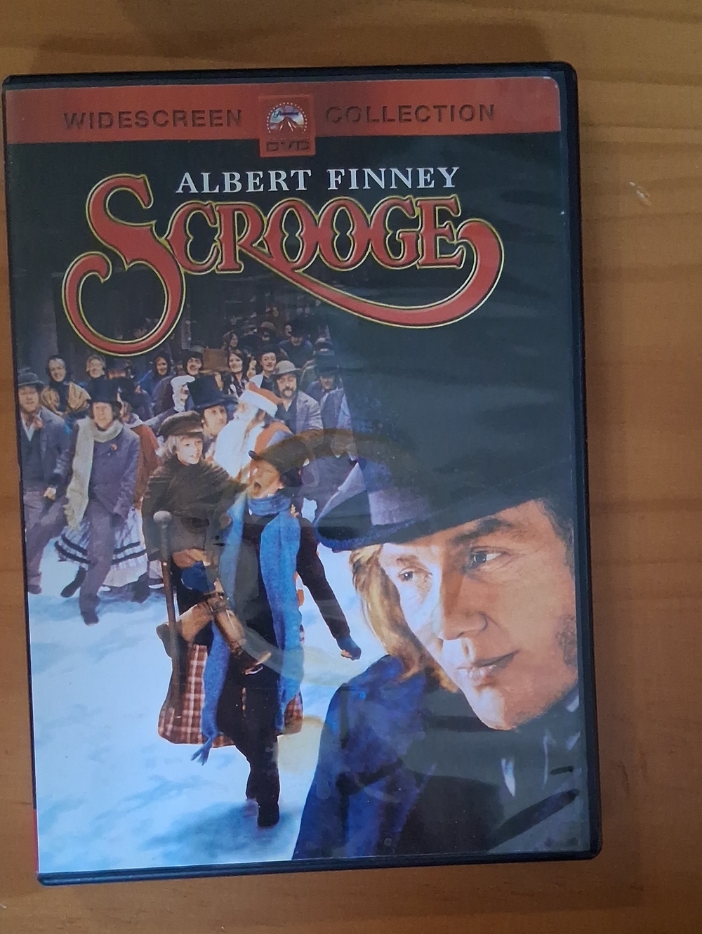 Albert Finney Scrooge Widescreen Collection DVD - Black/Blue Cover